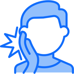 Tooth pain icon - Emergency dentist Stevenage